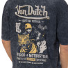 T-shirt homme col rond relax fit acid wash Pass