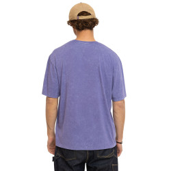 T-shirt homme relax fit col rond en jersey acid wash Poster