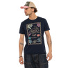 T-shirt homme regular fit col rond en jersey Birds