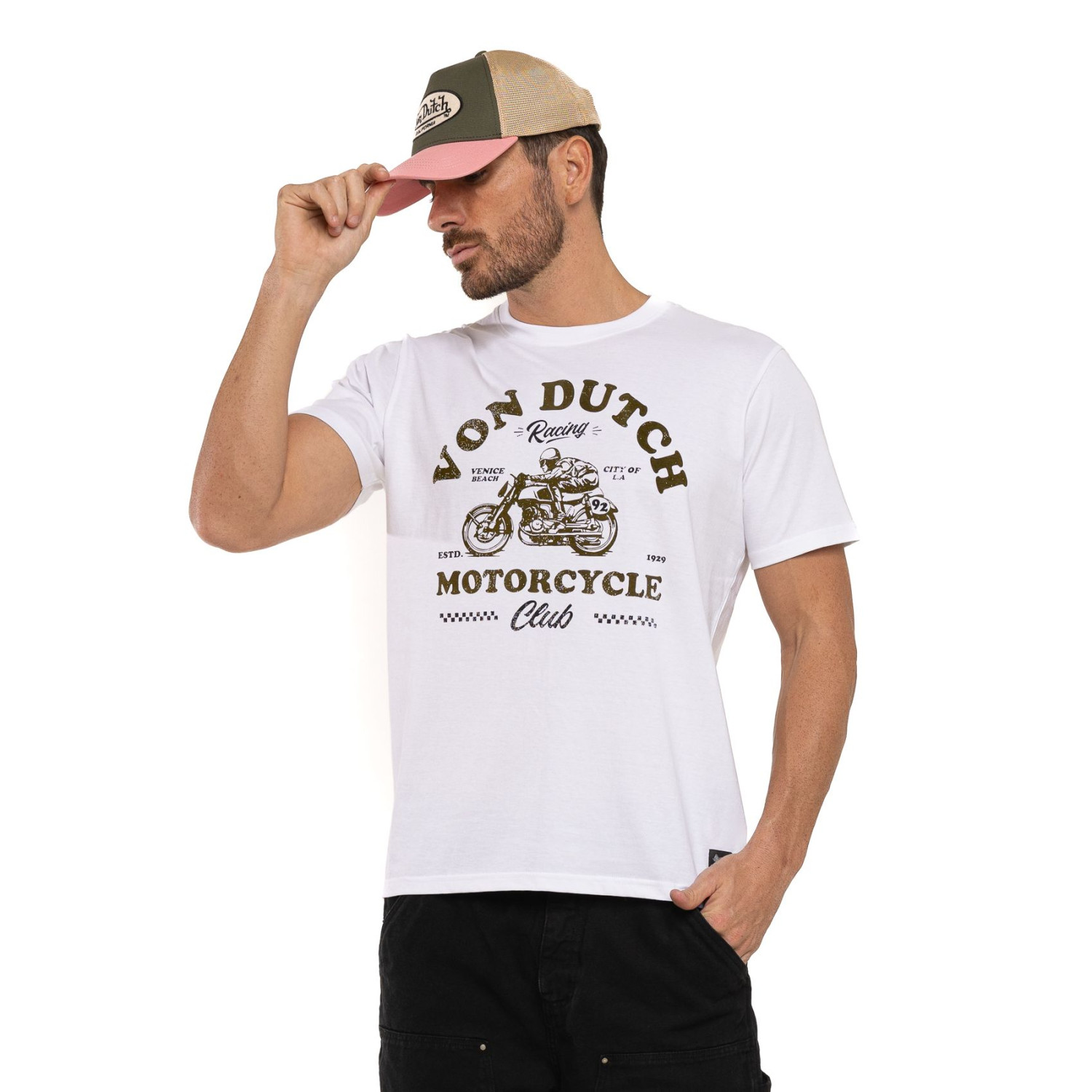 T-shirt homme regular fit col rond en jersey City