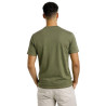 T-shirt homme col rond regular fit slub en jersey Palm