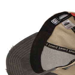 Casquette semi curved finitions premium effet usé Goldorak