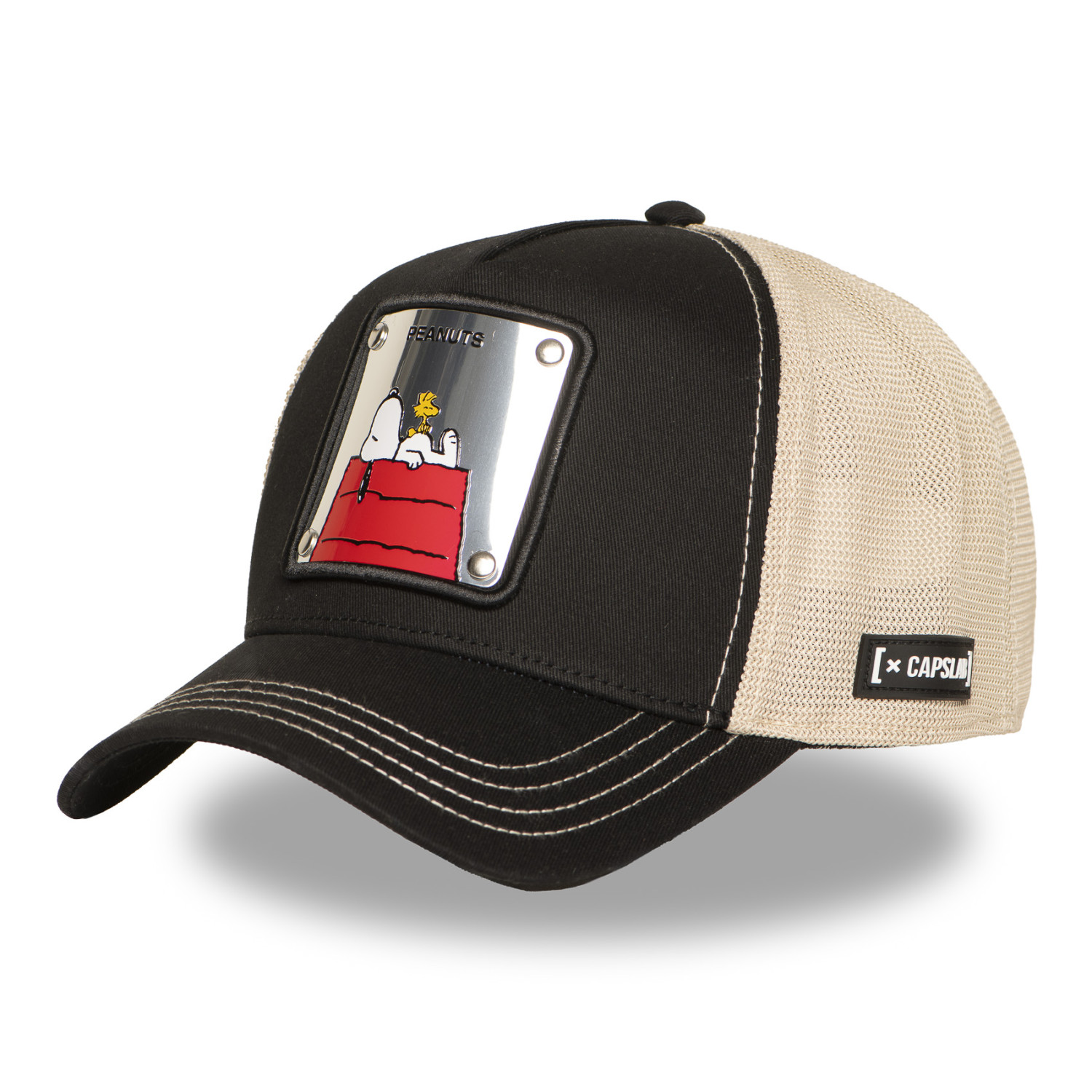 Casquette Trucker avec filet finitions premium Peanuts Metal 6