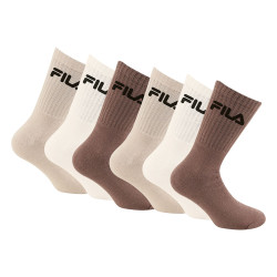 Lot de 6 paires de chaussette Tennis homme Mocha Mousse