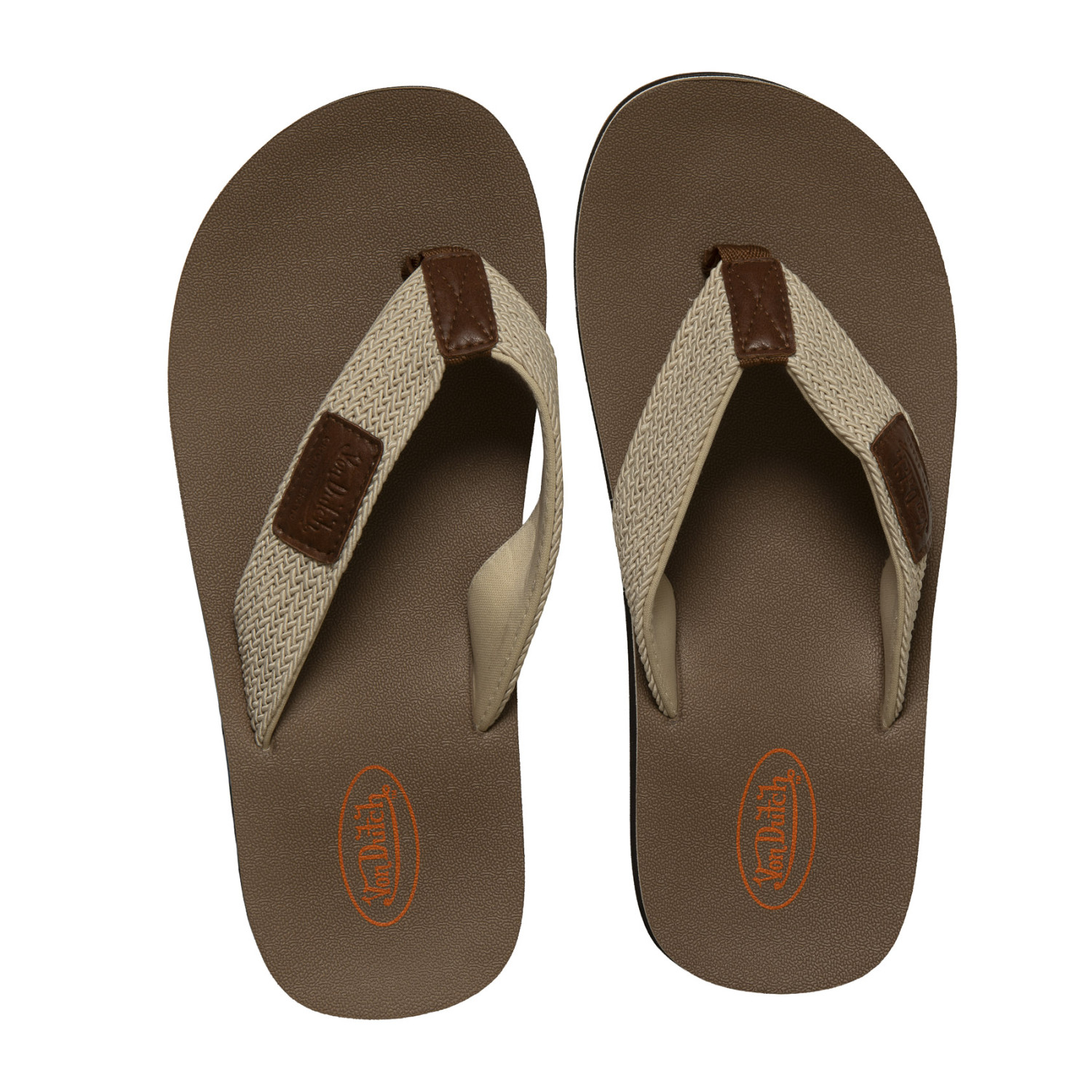 Paire de Tongs Flip-flops homme lanières textile Vambley