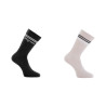 Lot de 2 Paires de chaussettes homme type tennis Mignon et Parfait