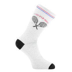 Lots de 2 Paires de chaussettes de ville homme Tennis & Vélo