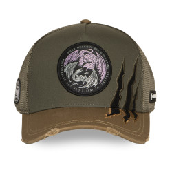 Casquette trucker premium avec filet et patch House of the Dragons