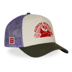 Casquette trucker avec filet et patch Kung Fu Panda Fett Fury