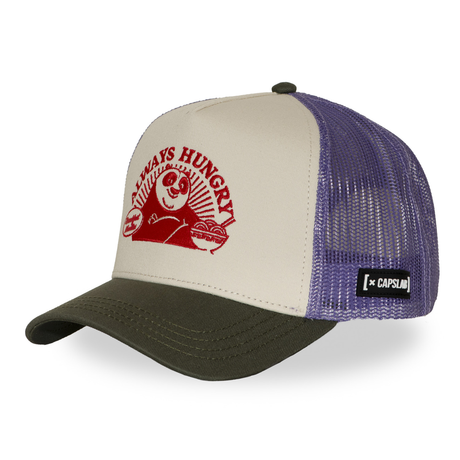 Casquette trucker avec filet et patch Kung Fu Panda Fett Fury