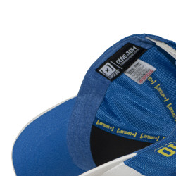 Casquette baseball avec filet et patch Olive & Tom Newteam