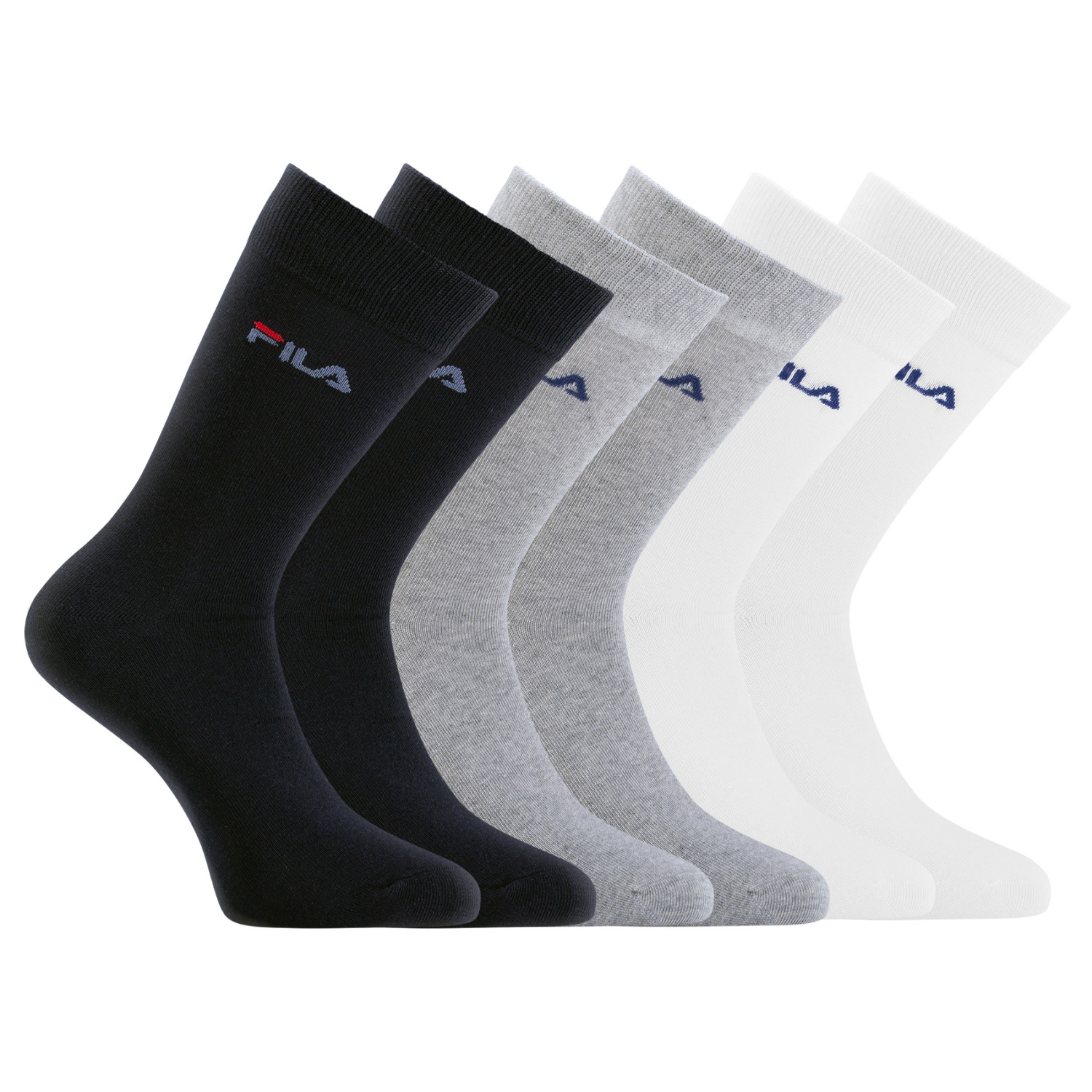 Lot de 6 paires de chaussettes de ville homme Assortis