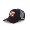 Casquette Capslab trucker Looney Tunes Coyote noir Casquette Capslab trucker Looney Tunes Coyote noir