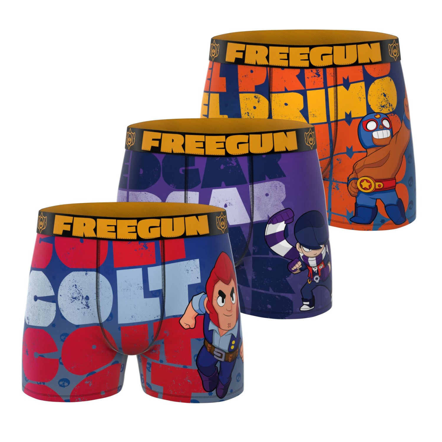 Lot de 3 boxers junior Brawl Stars