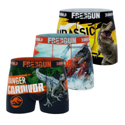Lot de 3 boxers junior Jurassic