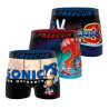 Lot de 3 boxers homme Sonic