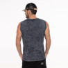 Débardeur homme col rond en jersey acid wash Moto