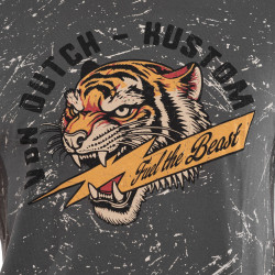 T-shirt homme regular fit col rond en jersey Beast