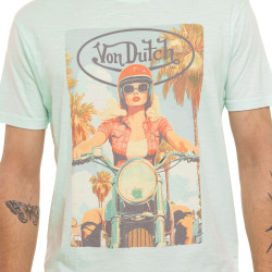 T-shirt homme regular fit col rond en Slub jersey Girls