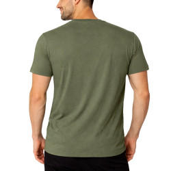 T-shirt homme col rond en jersey 140grm imprimé devant Log4