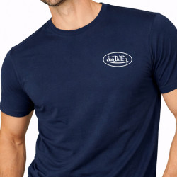 T-shirt homme col rond en jersey 140grm imprimé devant Log4