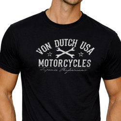 T-shirt homme col rond en jersey 140grm imprimé devant Log5