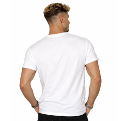 T-shirt homme col rond en jersey 140grm imprimé devant Log6