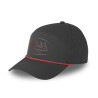 Casquette 6 panneaux filet en mesh logo rubber print Cord
