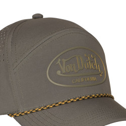 Casquette 6 panneaux filet en mesh logo rubber print Cord
