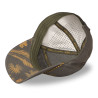Casquette 6 panneaux filet en mesh logo rubber print Cord