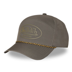 Casquette 6 panneaux filet en mesh logo rubber print Cord