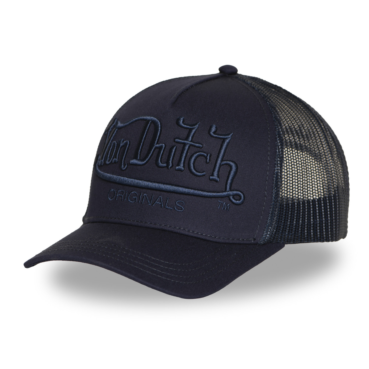 Casquette baseball avec filet et logo brodé Embroidery Style
