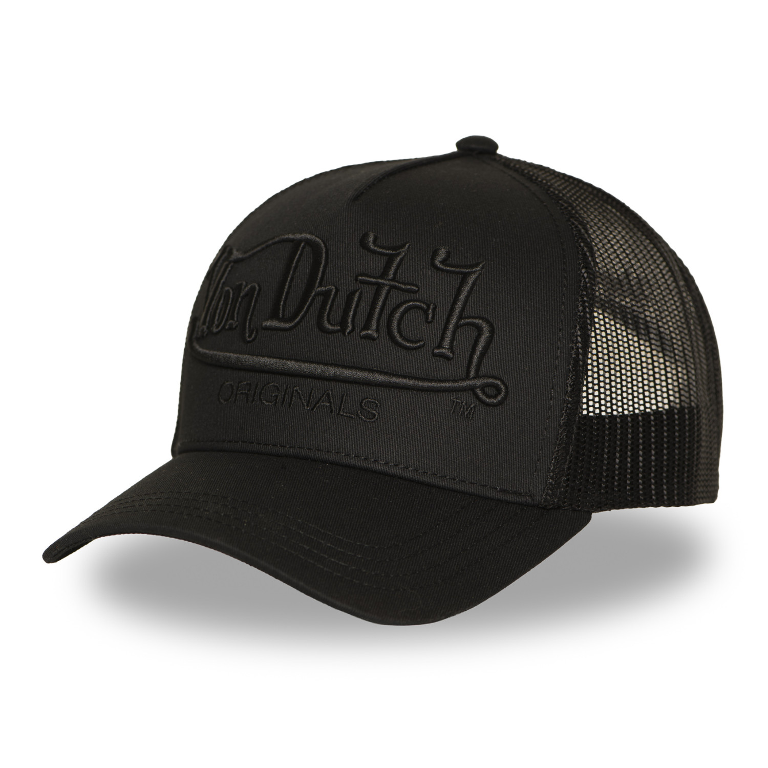 Casquette baseball avec filet et logo brodé Embroidery Style