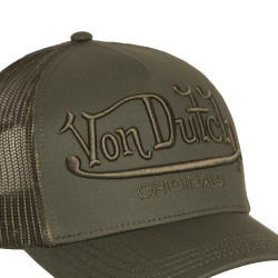 Casquette baseball avec filet et logo brodé Embroidery Style