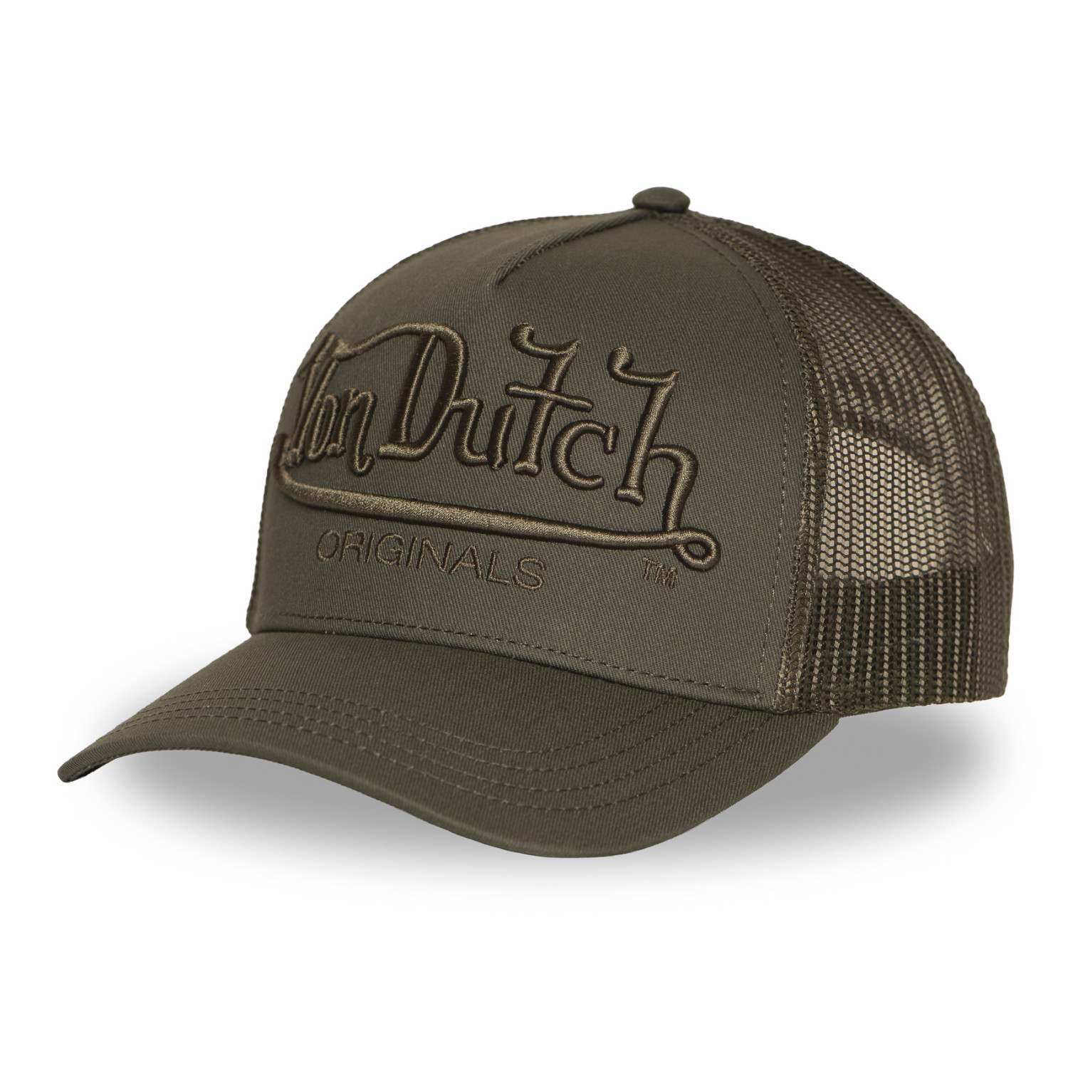 Casquette baseball avec filet et logo brodé Embroidery Style