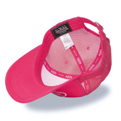 Casquette baseball avec filet et écusson bordé Lof B
