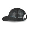 Casquette baseball filet visière bicolore et écusson Rubber Logo