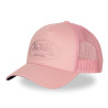 Casquette baseball filet visière bicolore et écusson Rubber Logo