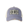 Casquette baseball avec filet souple effet usé et écusson Mac Kultur