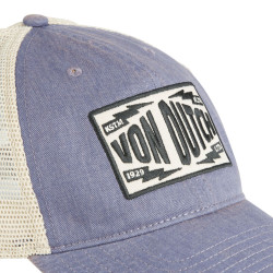 Casquette baseball avec filet souple effet usé et écusson Mac Kultur
