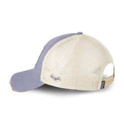 Casquette baseball avec filet souple effet usé et écusson Mac Kultur