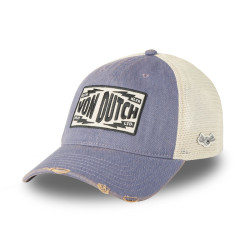 Casquette baseball avec filet souple effet usé et écusson Mac Kultur