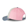 Casquette baseball en coton avec broderie effet usé Retro Hard