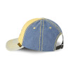 Casquette baseball en coton avec broderie effet usé Retro Helmet