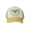 Casquette baseball en coton avec broderie effet usé Retro Handle