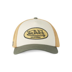 Casquette baseball avec filet souple et écusson en bouclette Terry