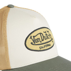 Casquette baseball avec filet souple et écusson en bouclette Terry