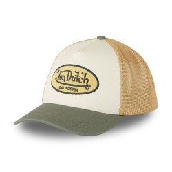 Casquette baseball avec filet souple et écusson en bouclette Terry