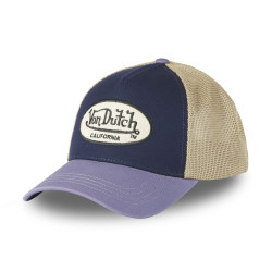 Casquette baseball avec filet souple et écusson en bouclette Terry