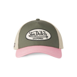 Casquette baseball avec filet souple et écusson en bouclette Terry